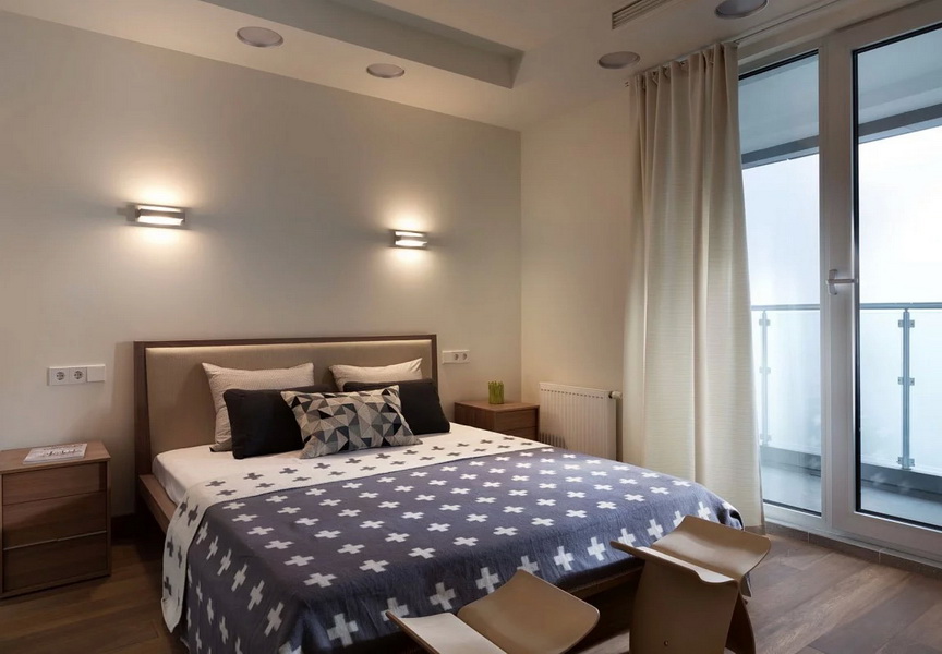 освещение в спальне идеи дизайна