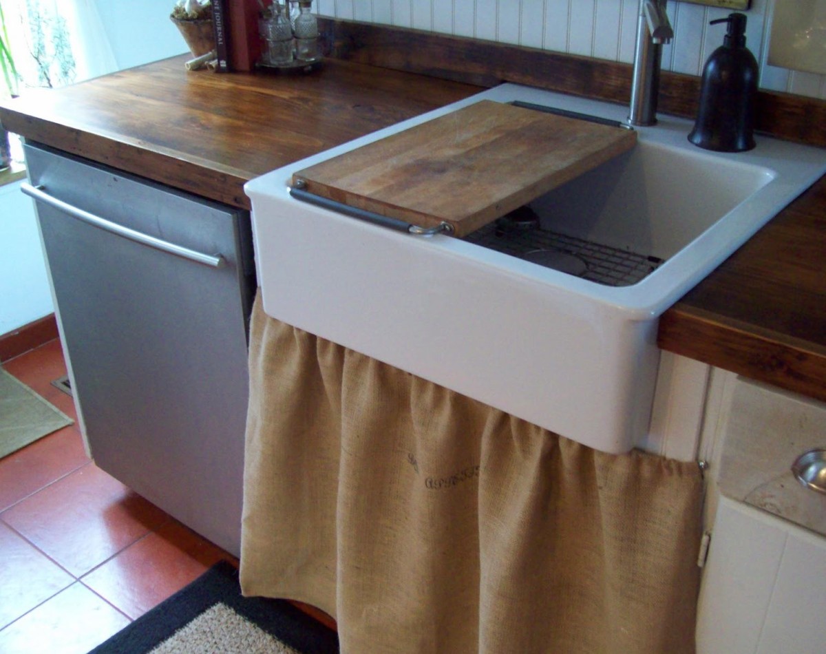 Штора под раковину