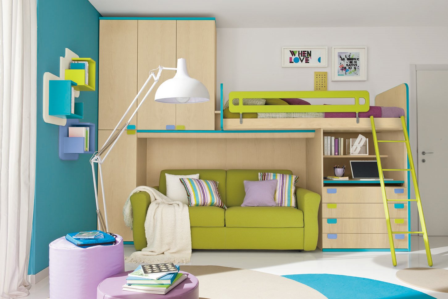 кровать для разновозрастных детей