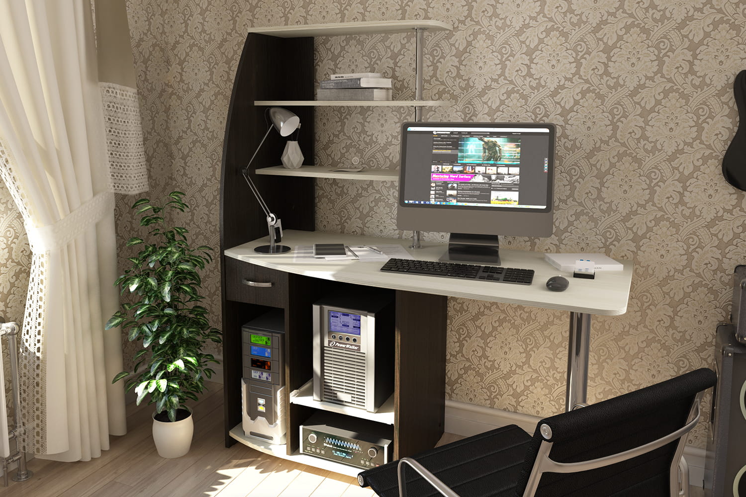 плюсы компьютерного стола