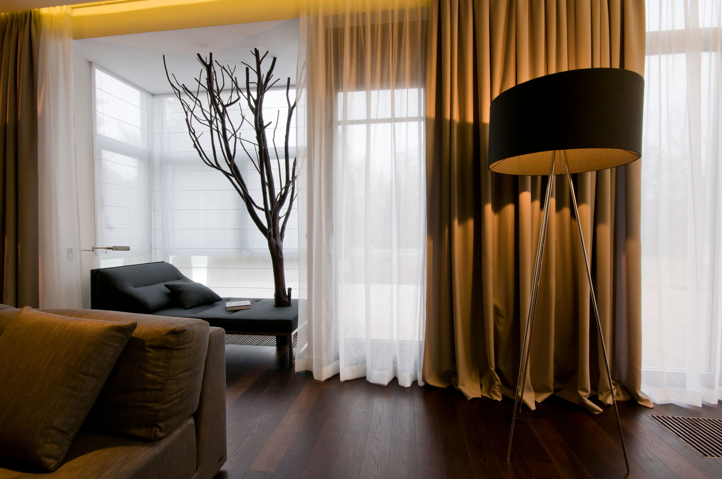 Внешняя красота штор