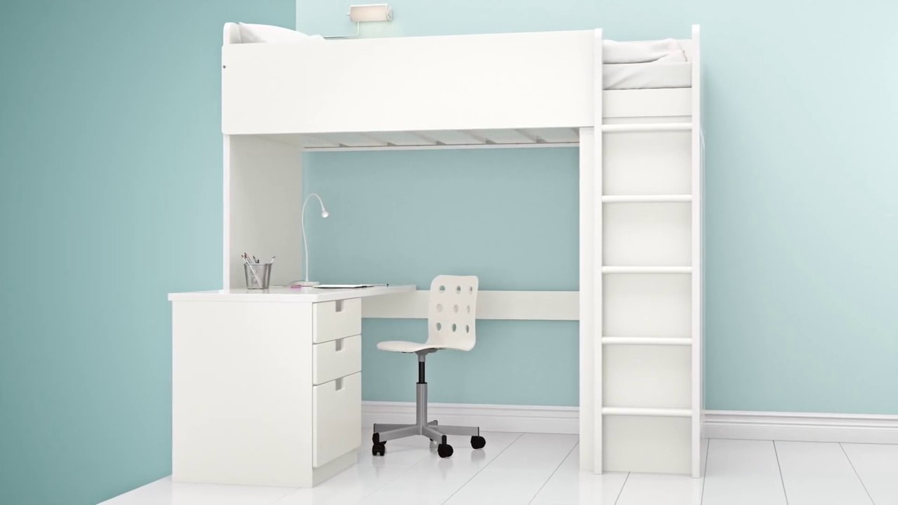 Кровать чердак может комбинироваться