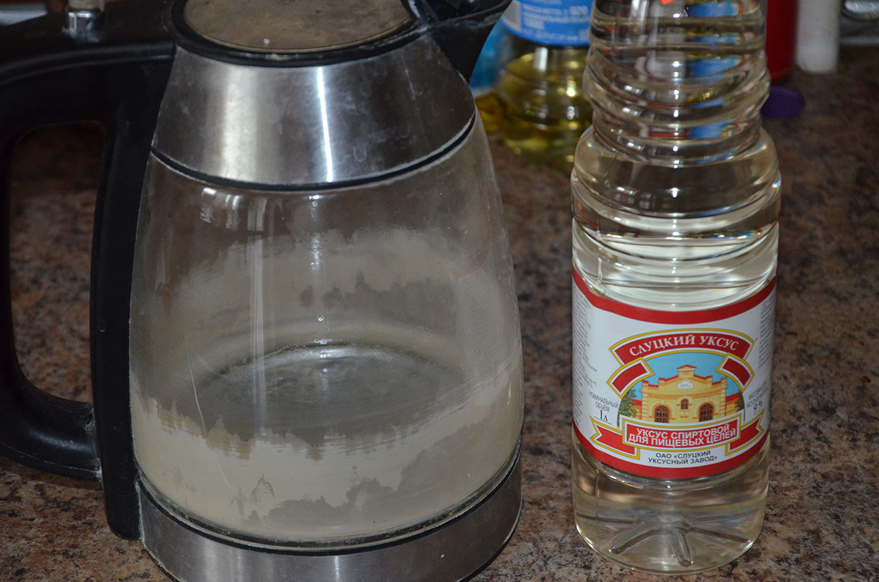 уксус с водой