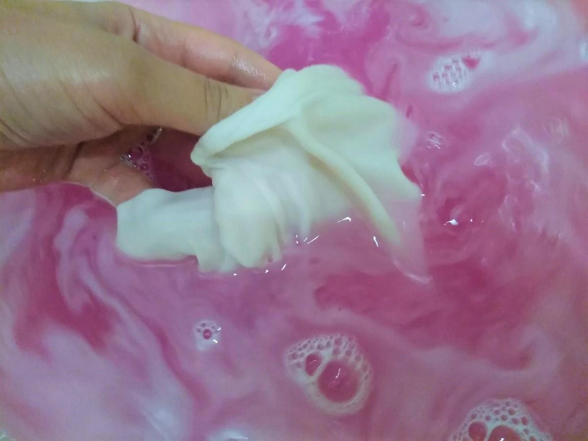 отбеливание штор марганцовкой