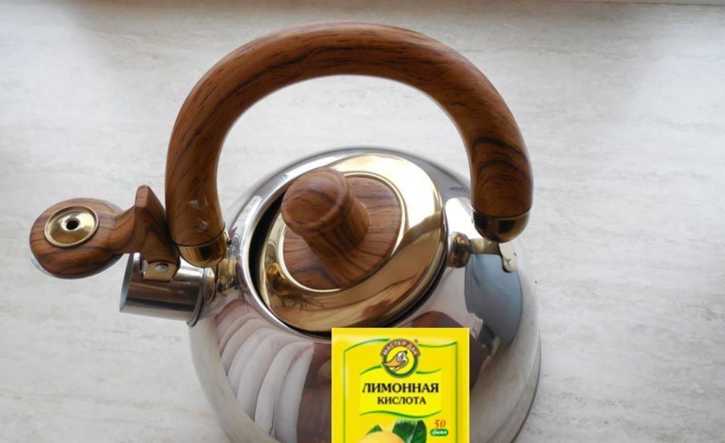 как правильно чистить чайник лимонной кислотой