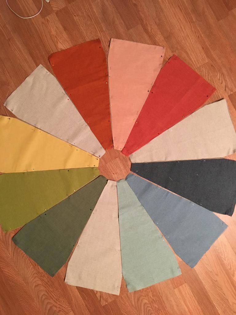 Обшить табурет