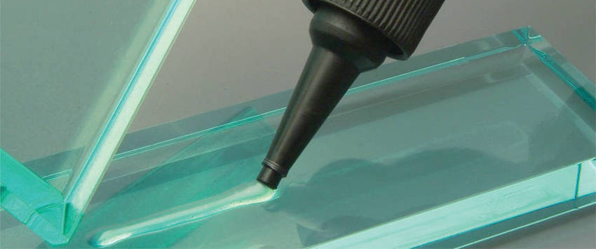 клей для стекла