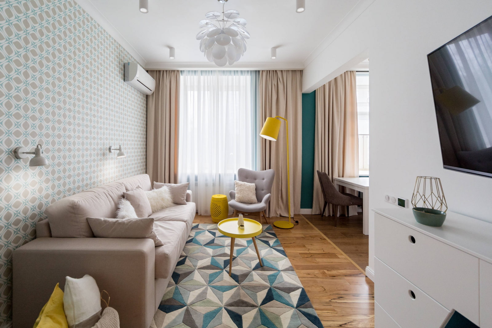 ковер в интерьере дизайн идеи