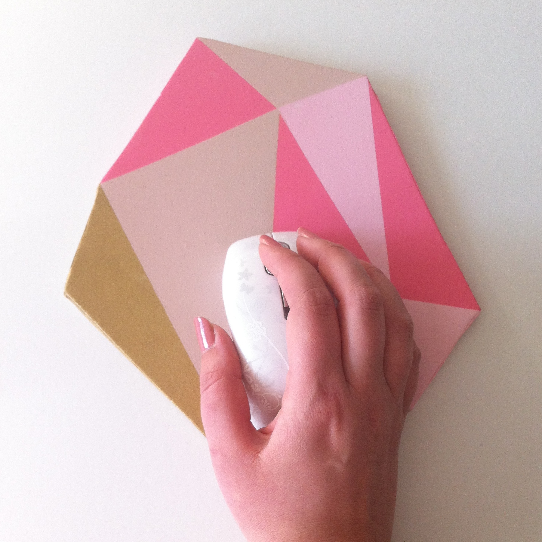 коврик для мыши из поделочной пены