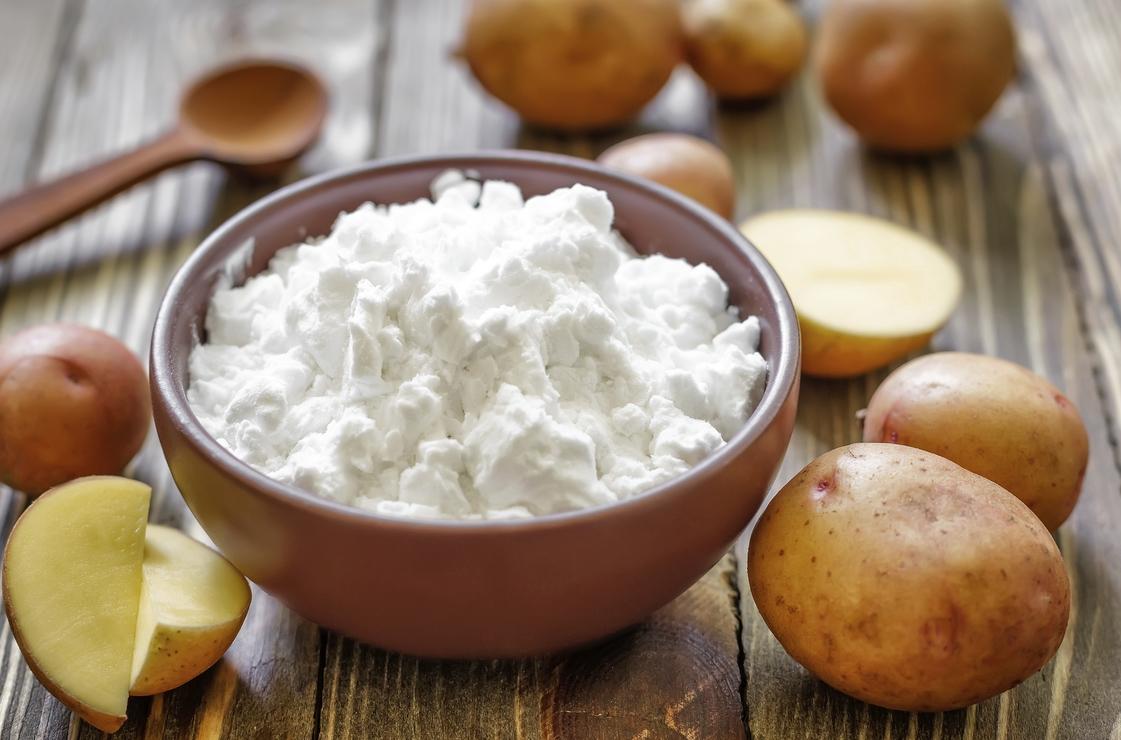 крахмал от зеленки