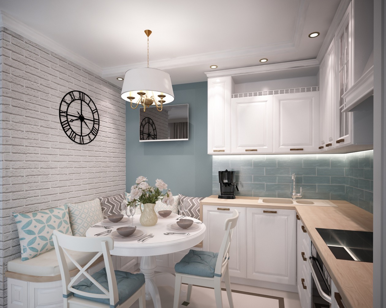 кухня 10 кв м с диваном дизайн идеи