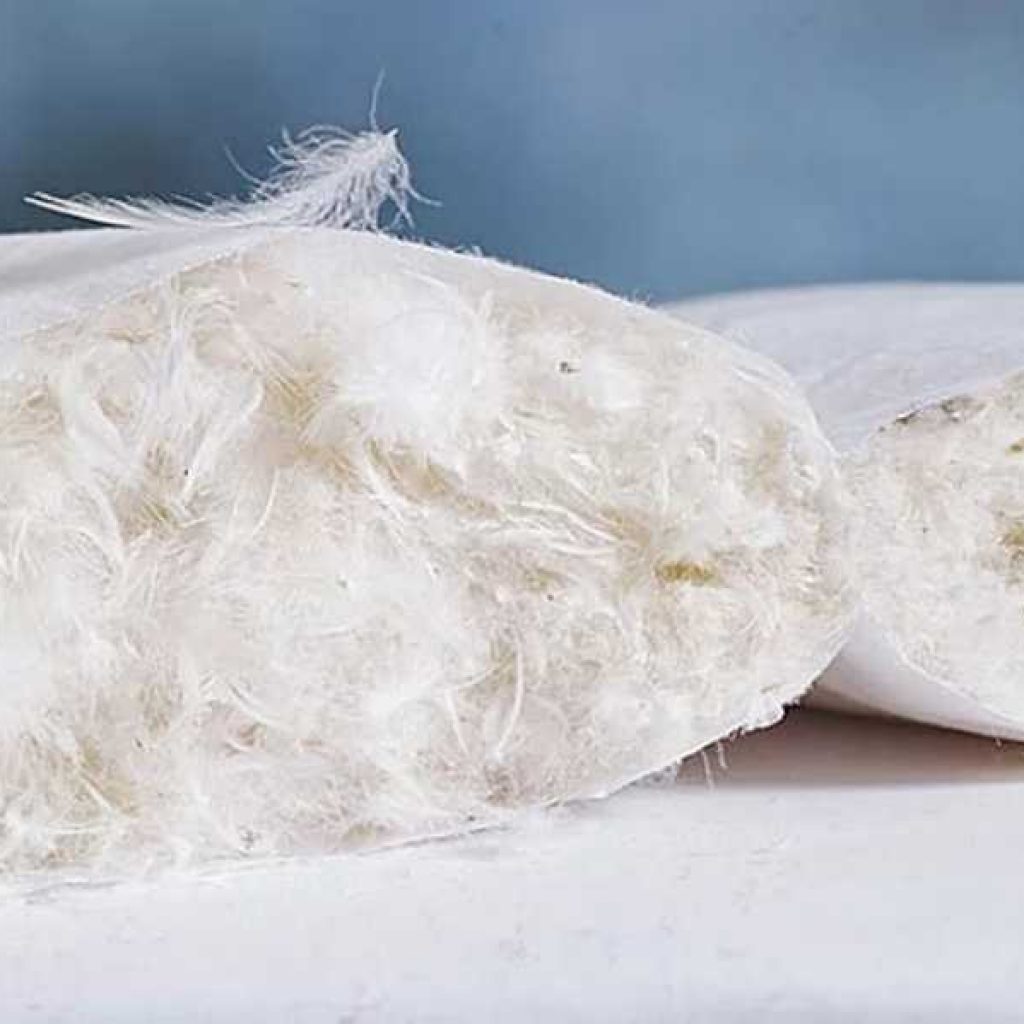 наполнитель для подушки - пух и перо