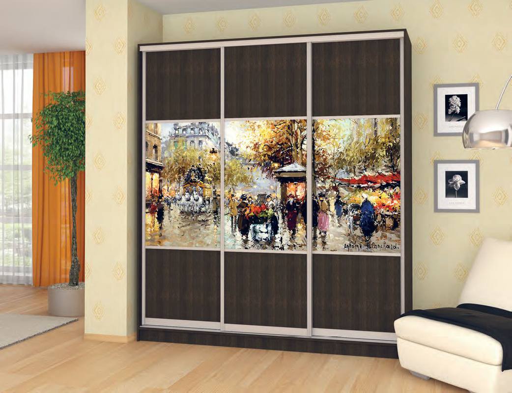 фотопечать на шкаф купе