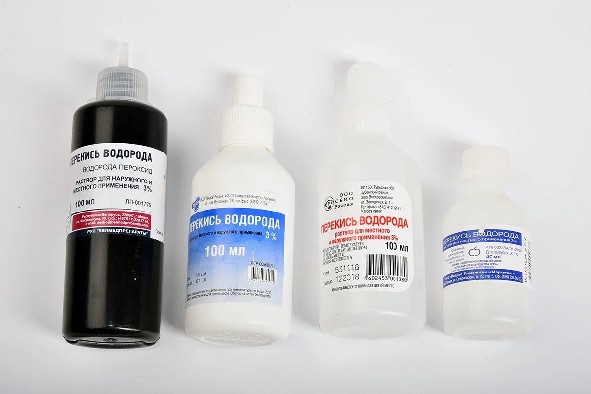 перекись от фломастеров