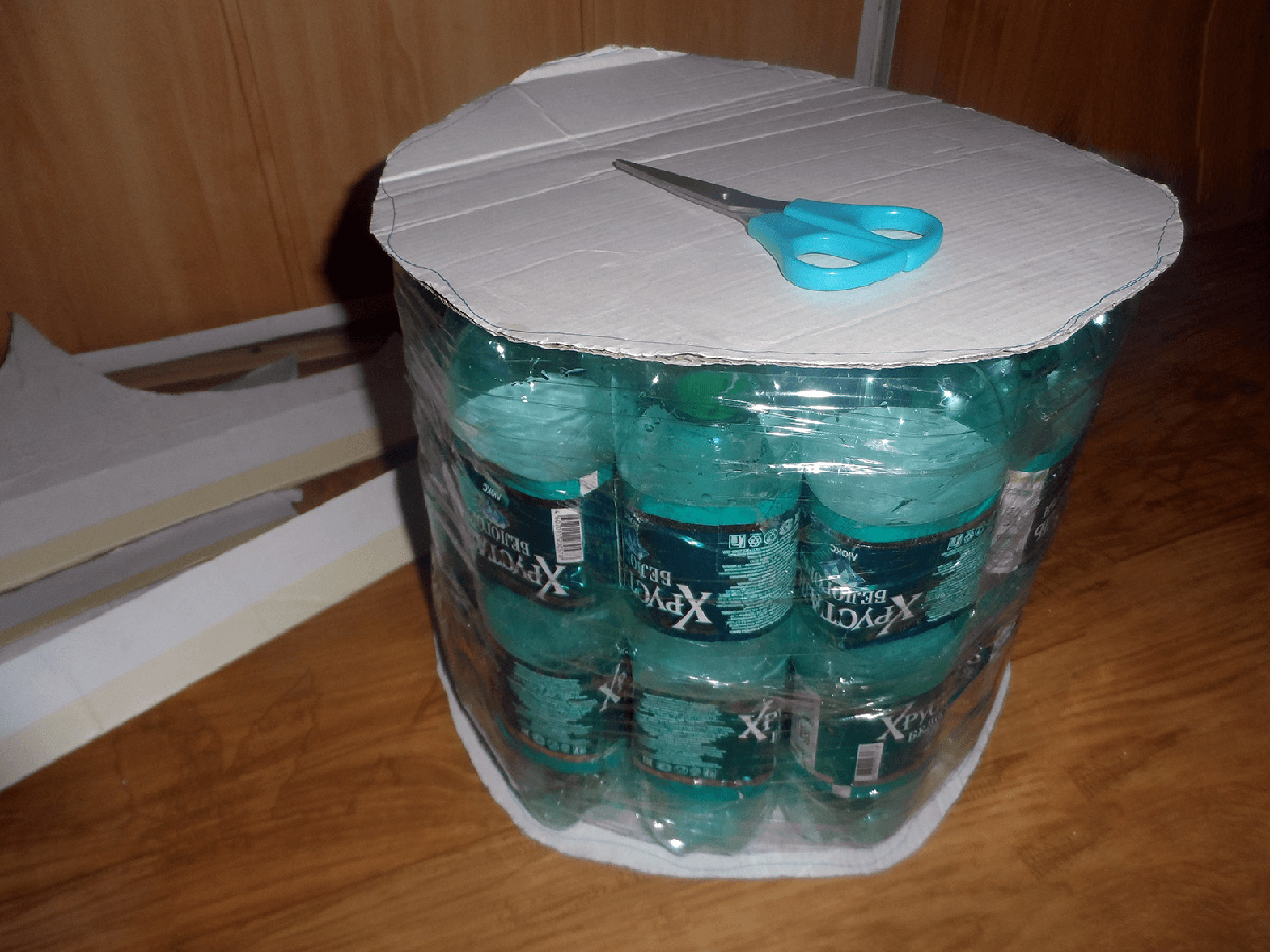 Крепить бутылки