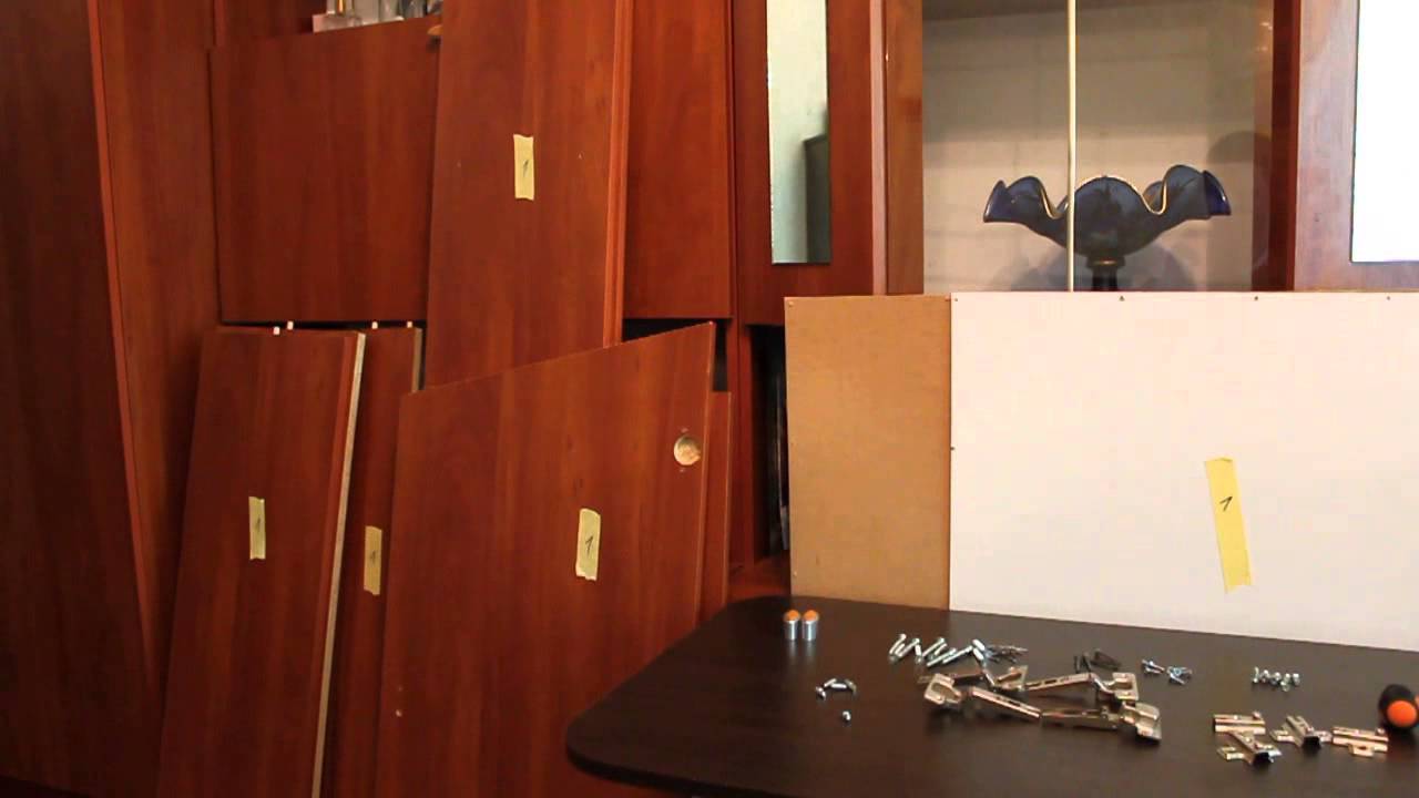 сборка шкафа купе