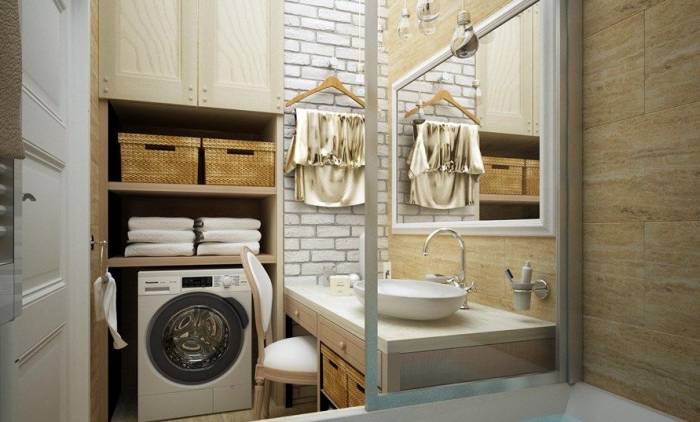 шкаф над стиральной машиной