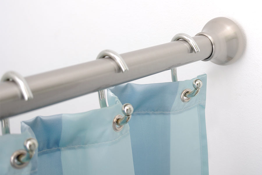 штанга для шторы в ванную фото