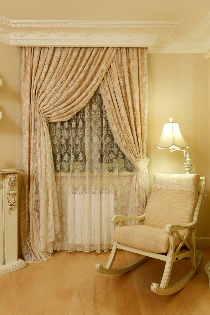 Шторы делают