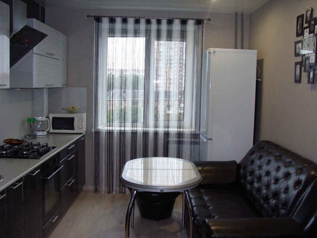 шторы лапша на кухню