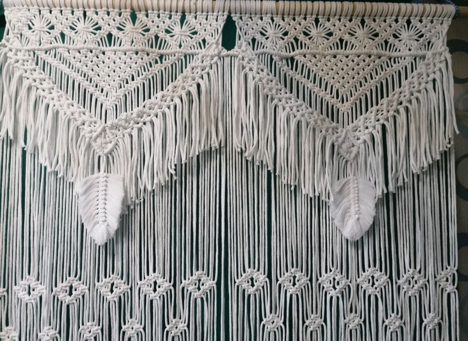 шторы макраме фото