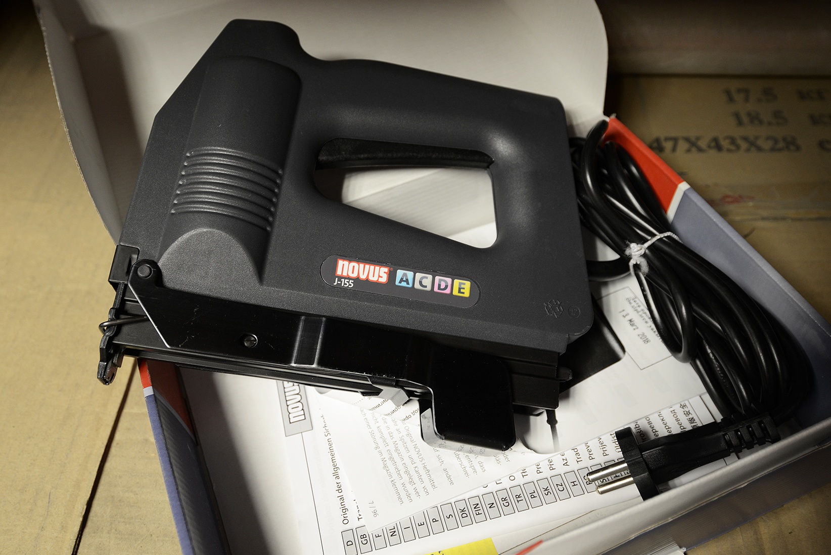 функционировании степлера