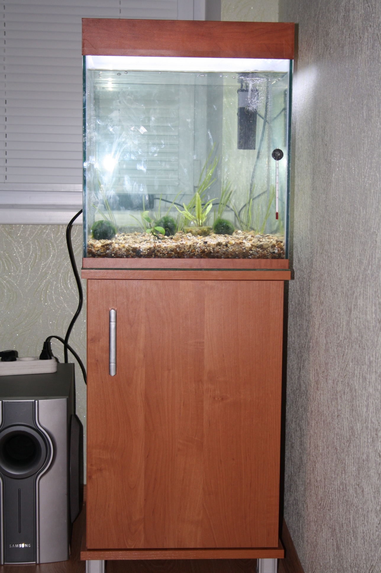 размера аквариума