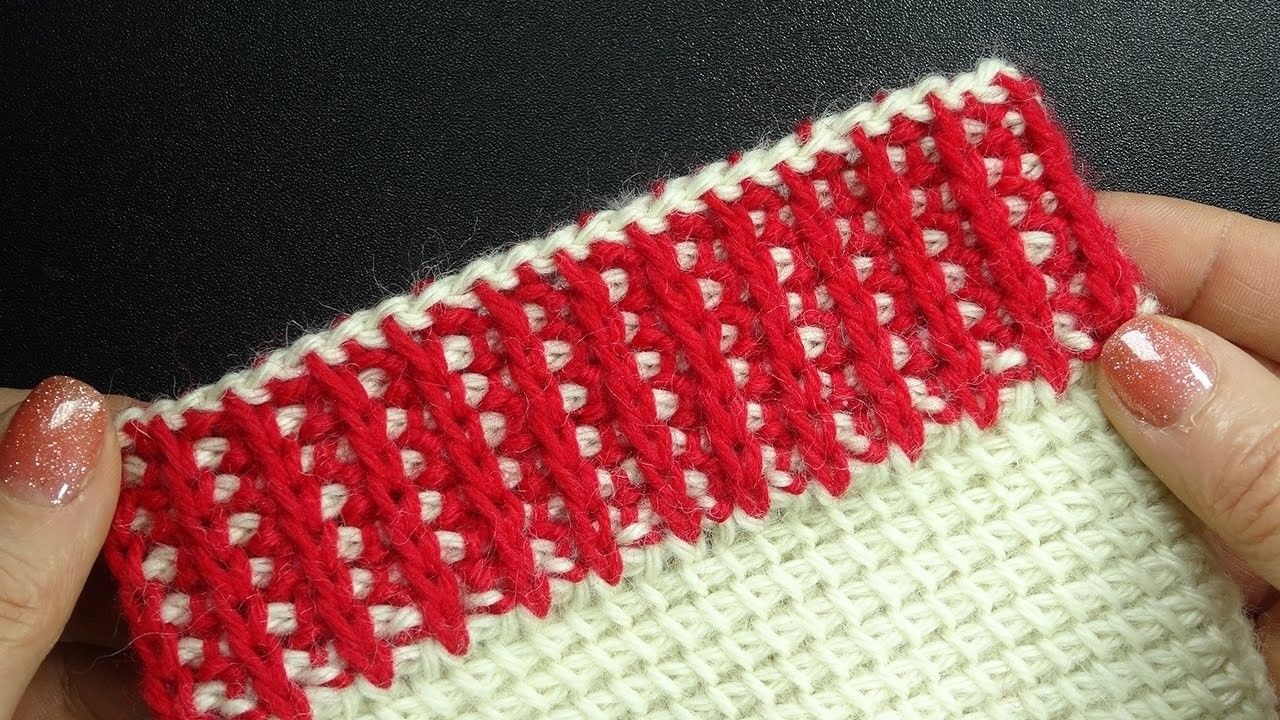 плотность туниссского вязания