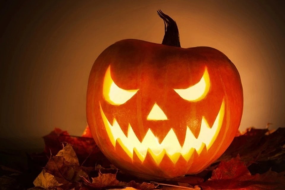 тыква на хэллоуин