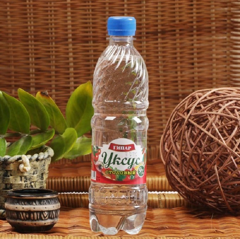 уксус от зеленки