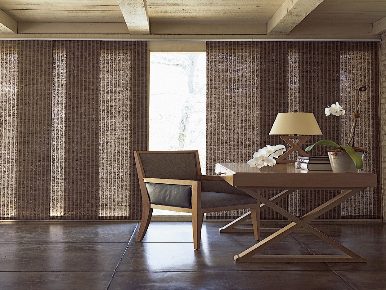 японские шторы из бамбука