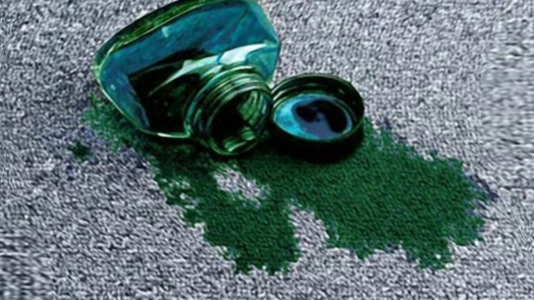 пятна от зеленки