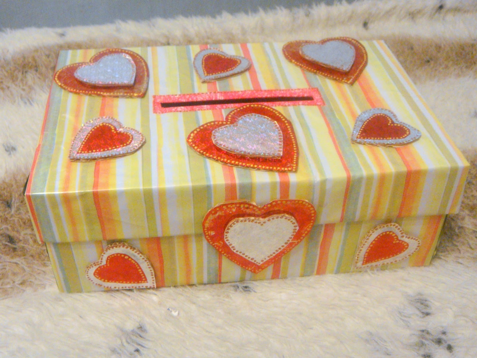 декор обувной коробки