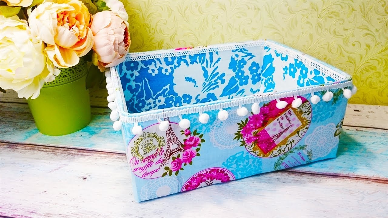 варианты декора коробки