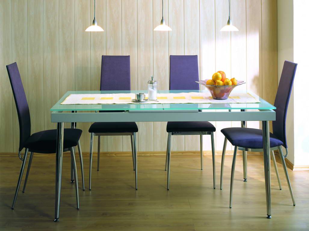 дизайн стены возле стола на кухне панели