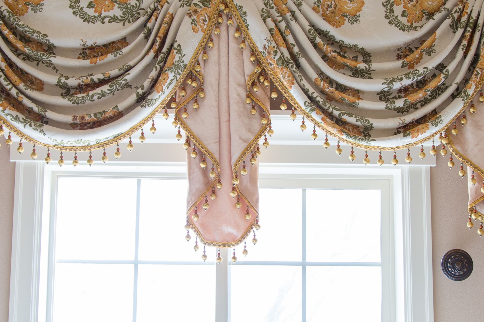 драпировка штор декор