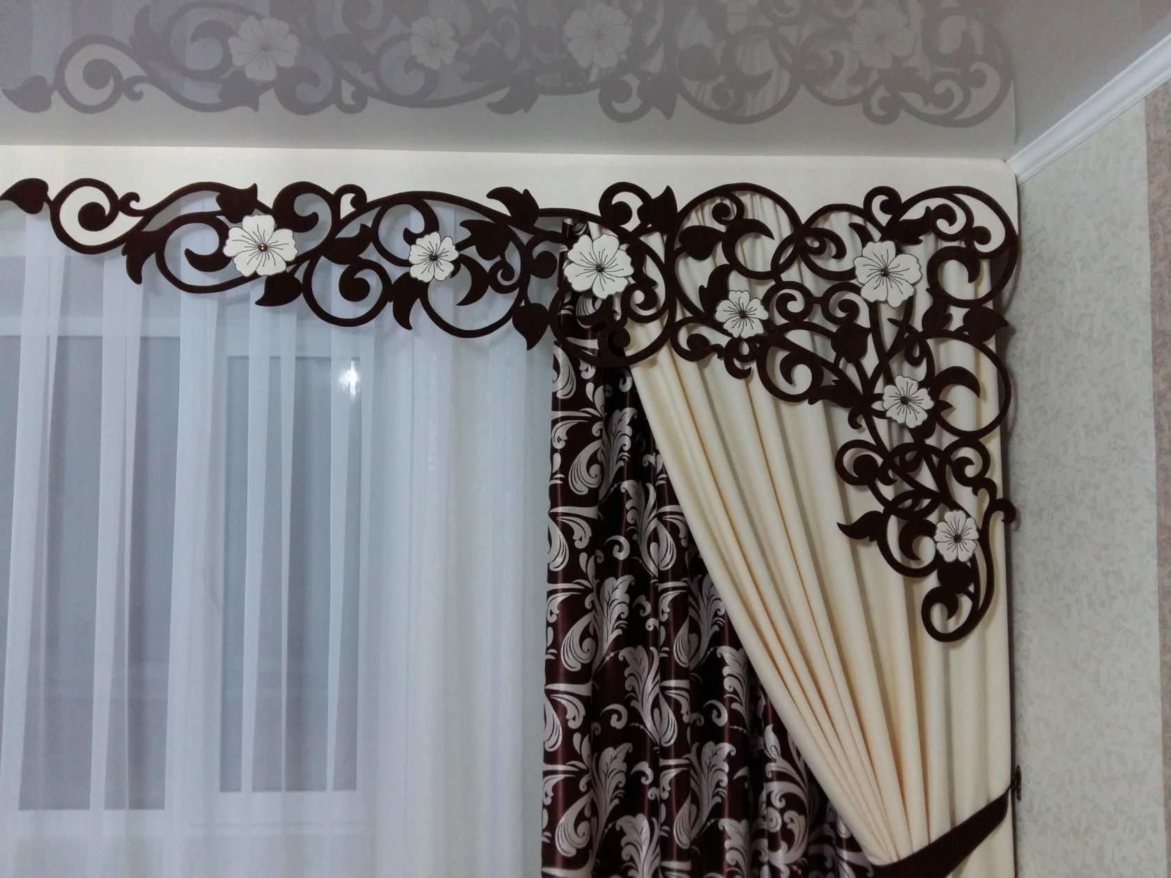 жесткий ламбрекен