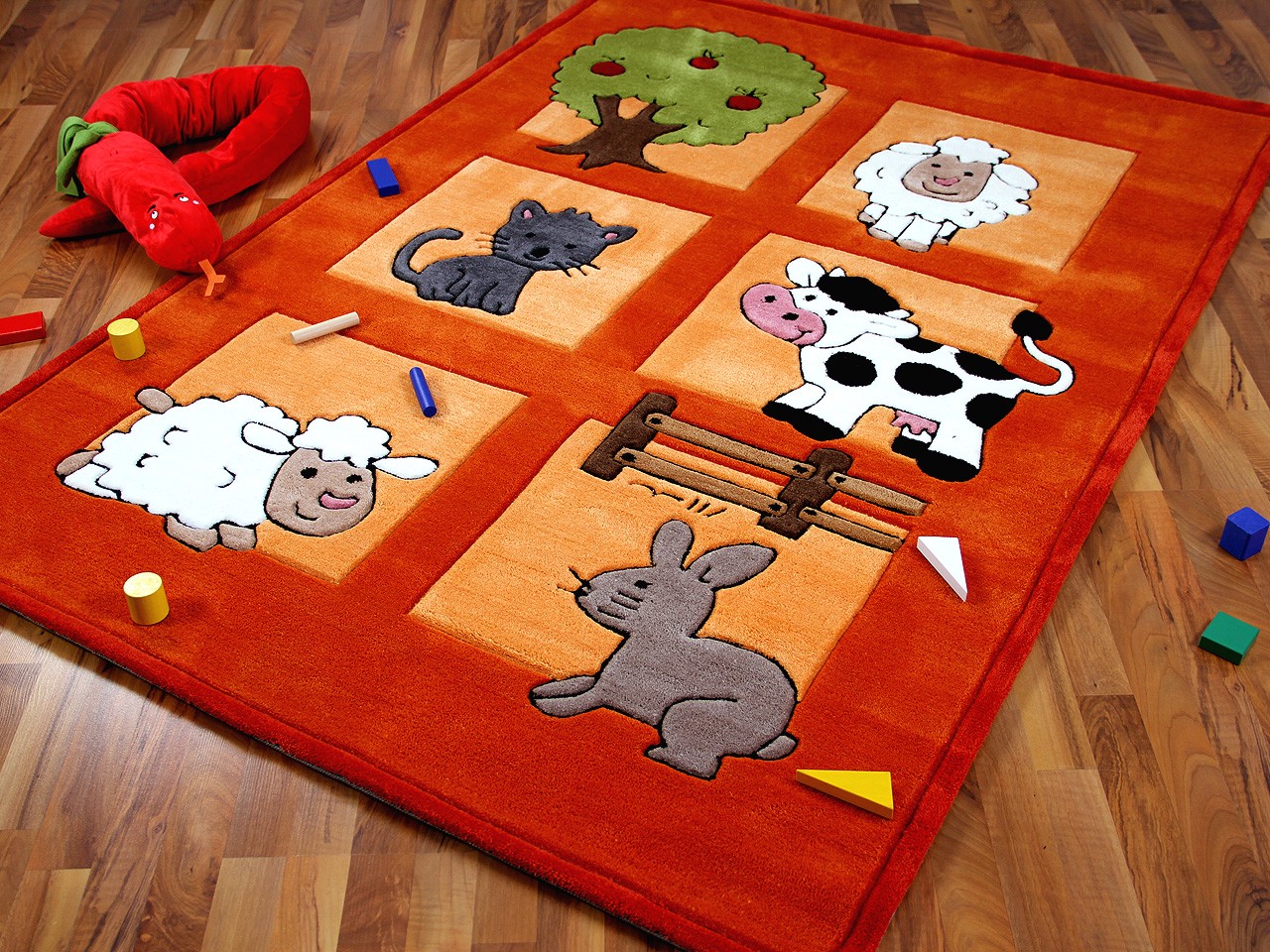 теплый ковер для детей