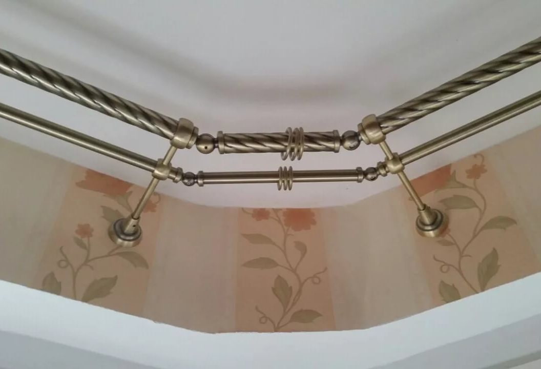 карниз для эркера дизайн