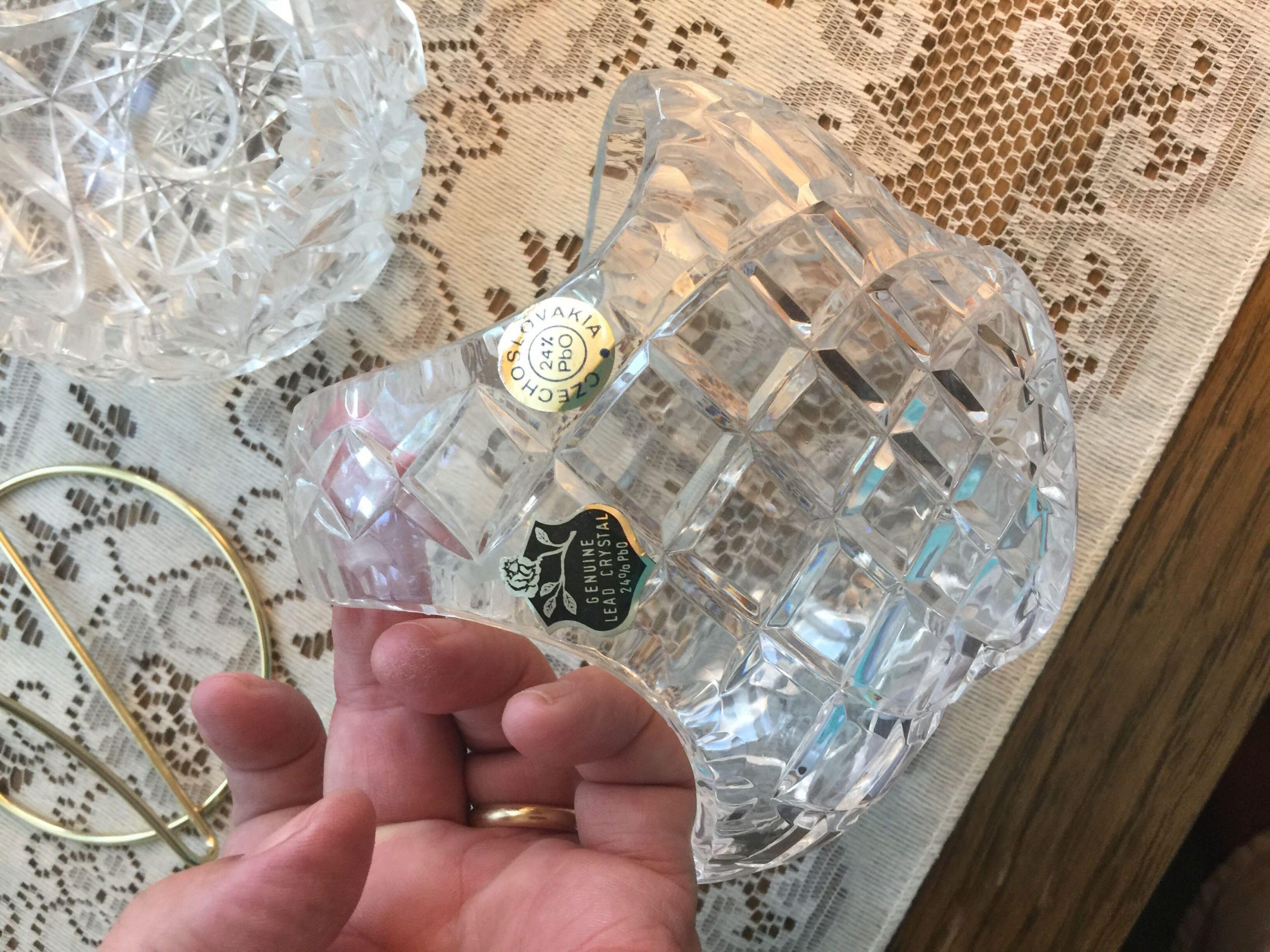 очищение хрусталя