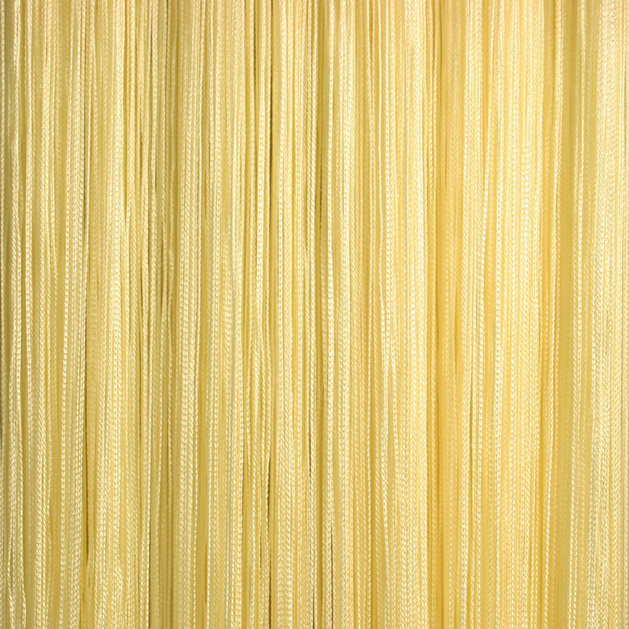 нитяные шторы на кухню жёлтые