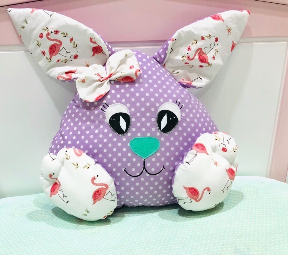 подушка заяц