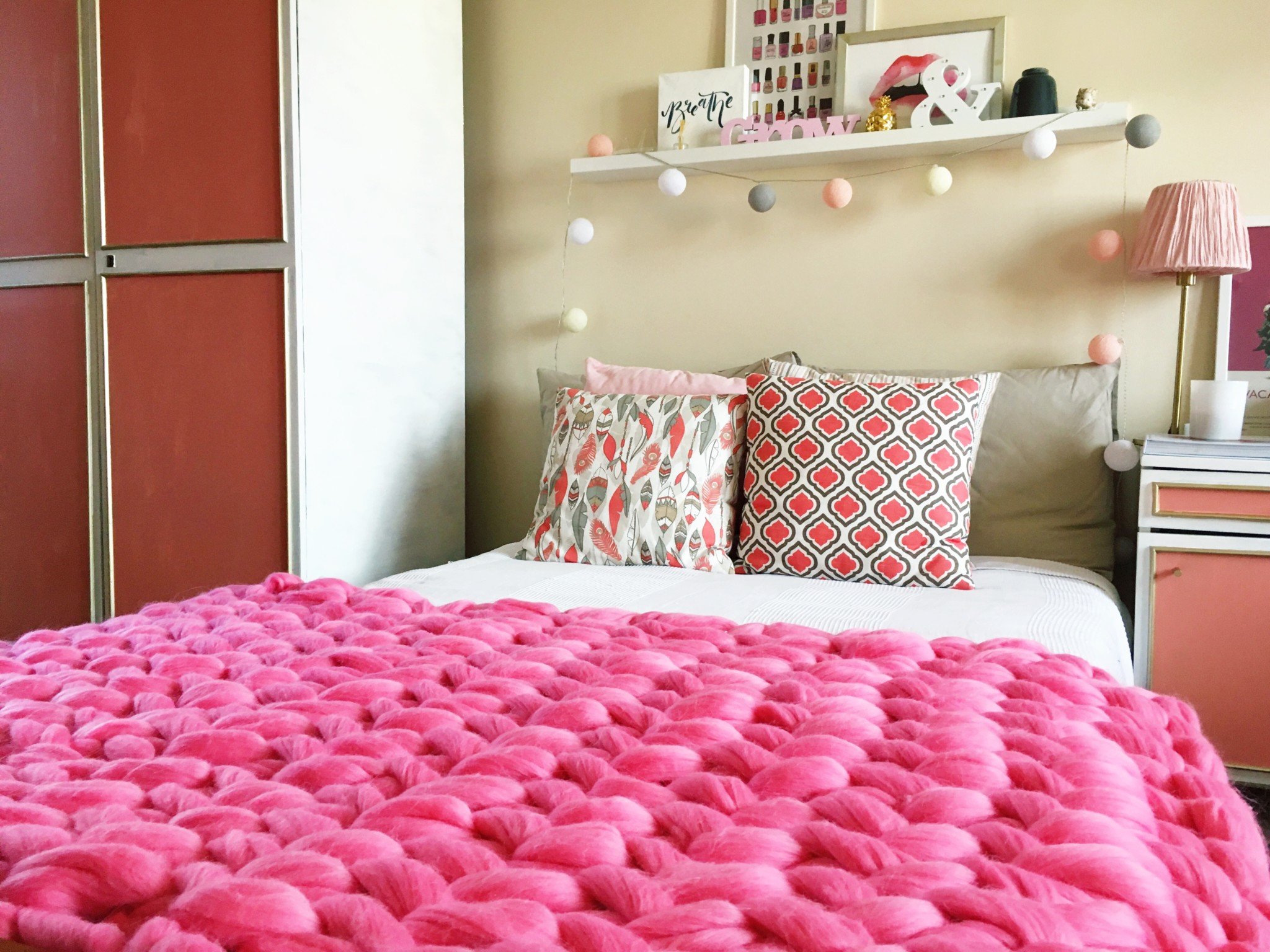 Вязаные покрывала