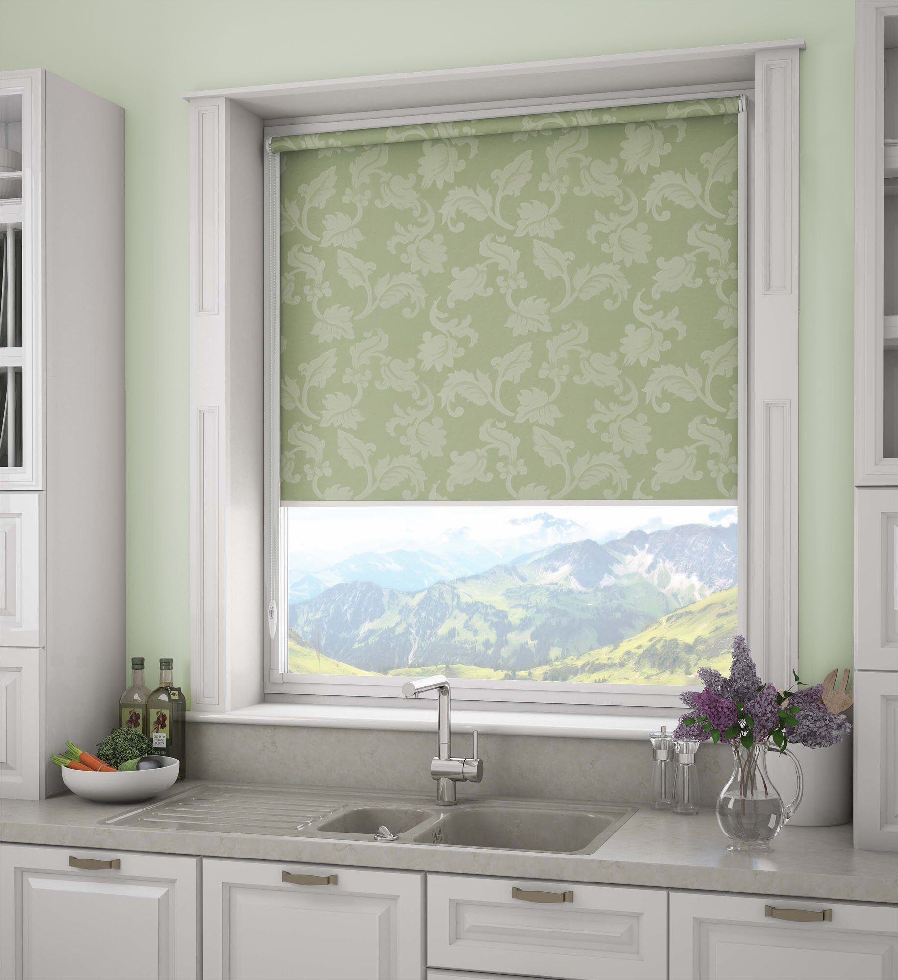 ролл-шторы на кухню