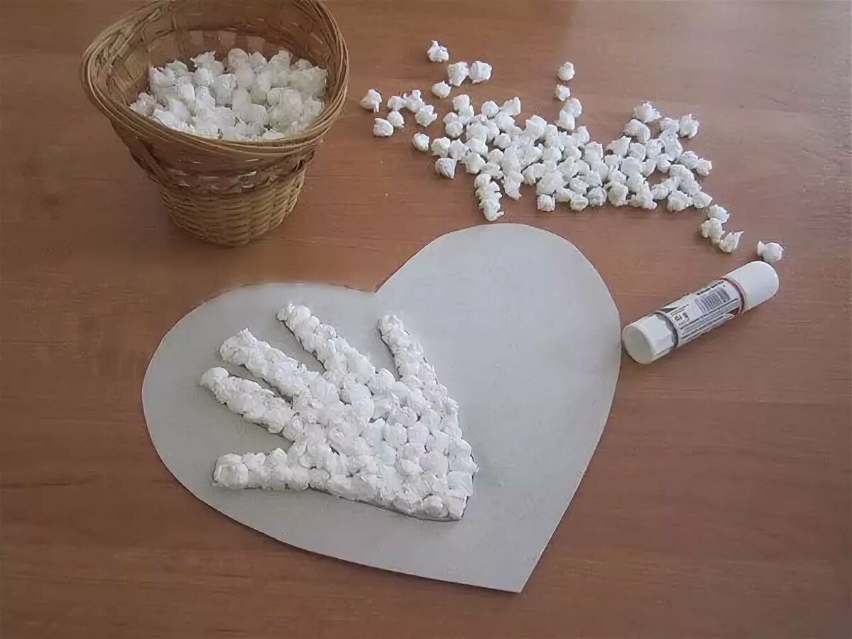 сердце из шариков