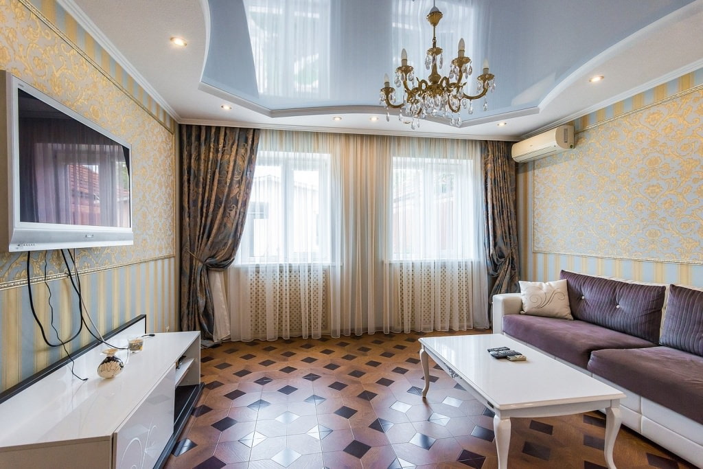 шторы в гостиную идеи декор