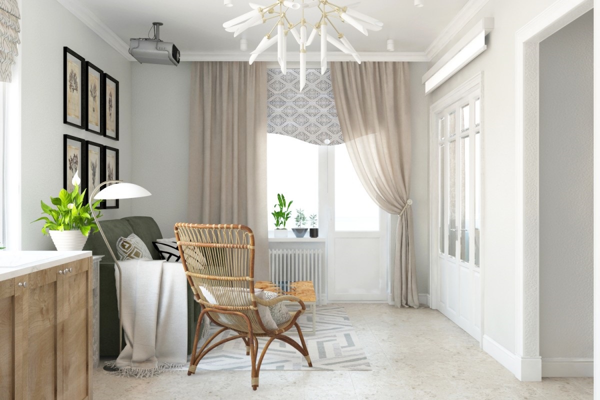 правила подбора скандинавских штор