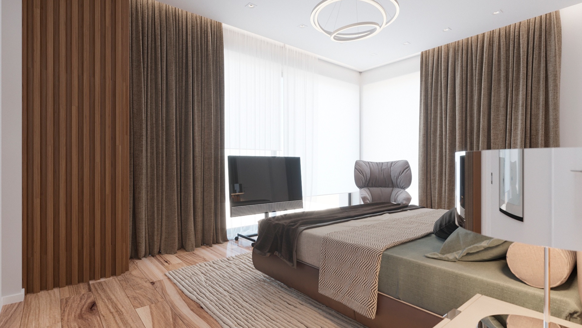 шинный карниз для штор