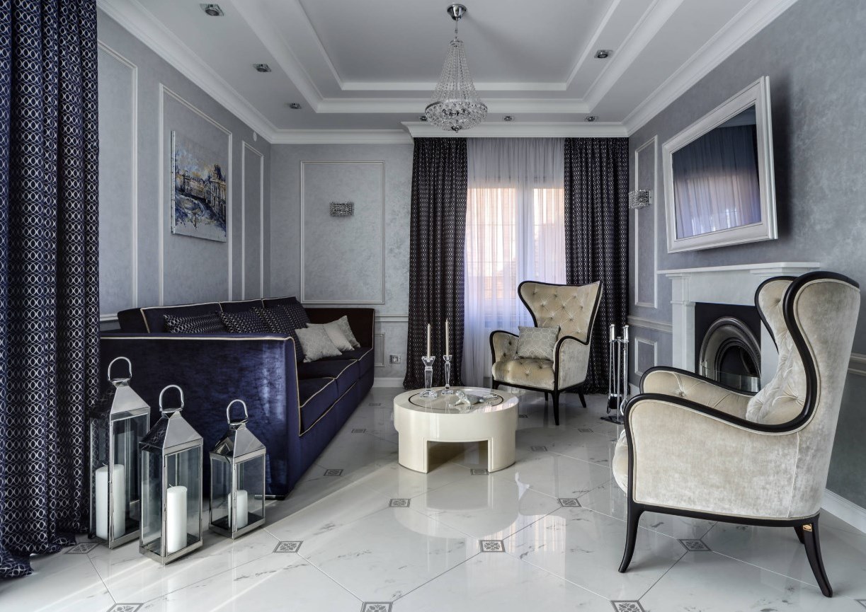 интерьер в стиле арт-деко