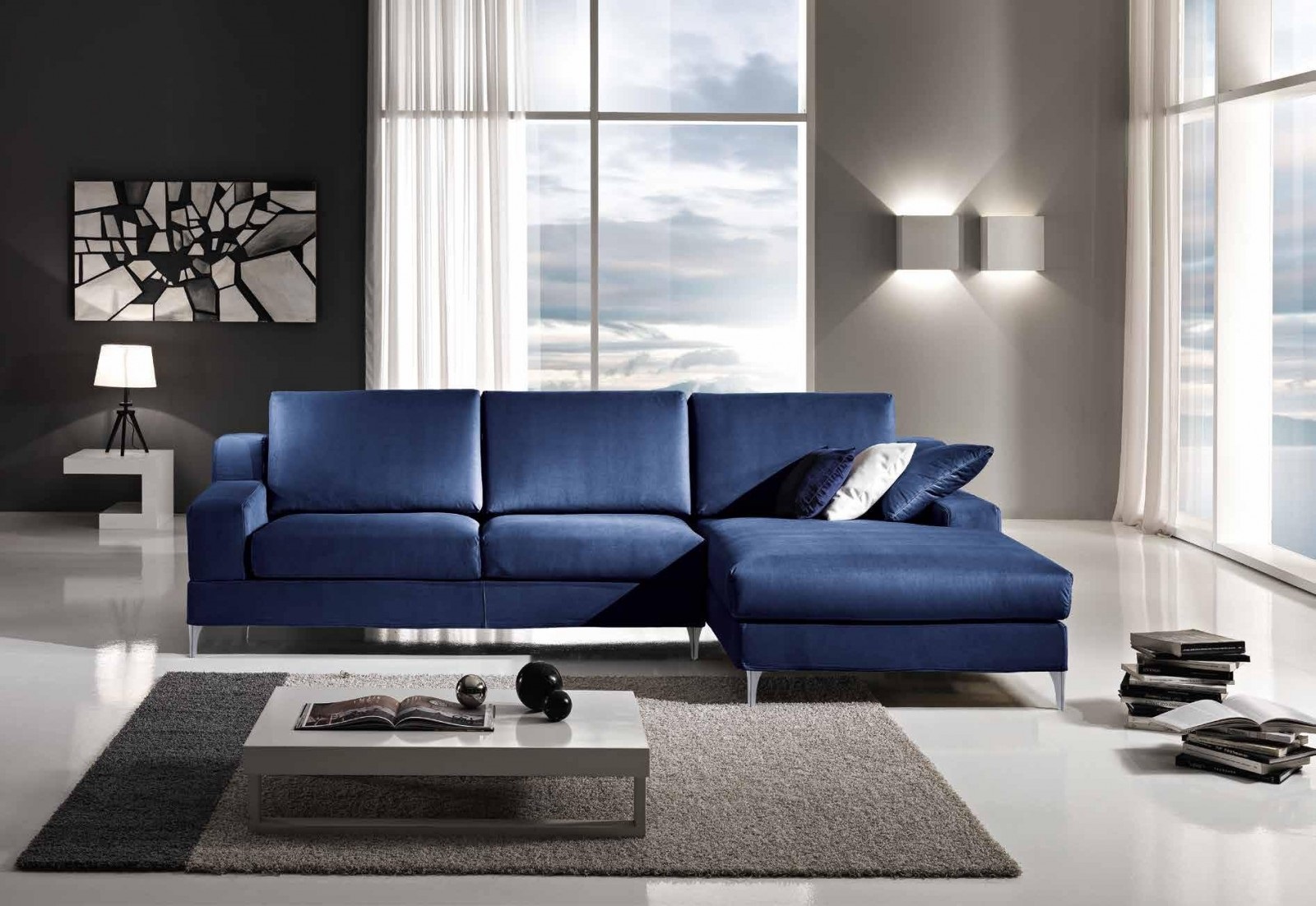 синий цвет успокаивает